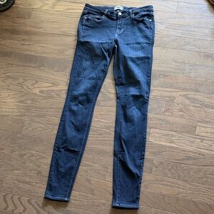PAIGE Dark Blue Skinny Jeans